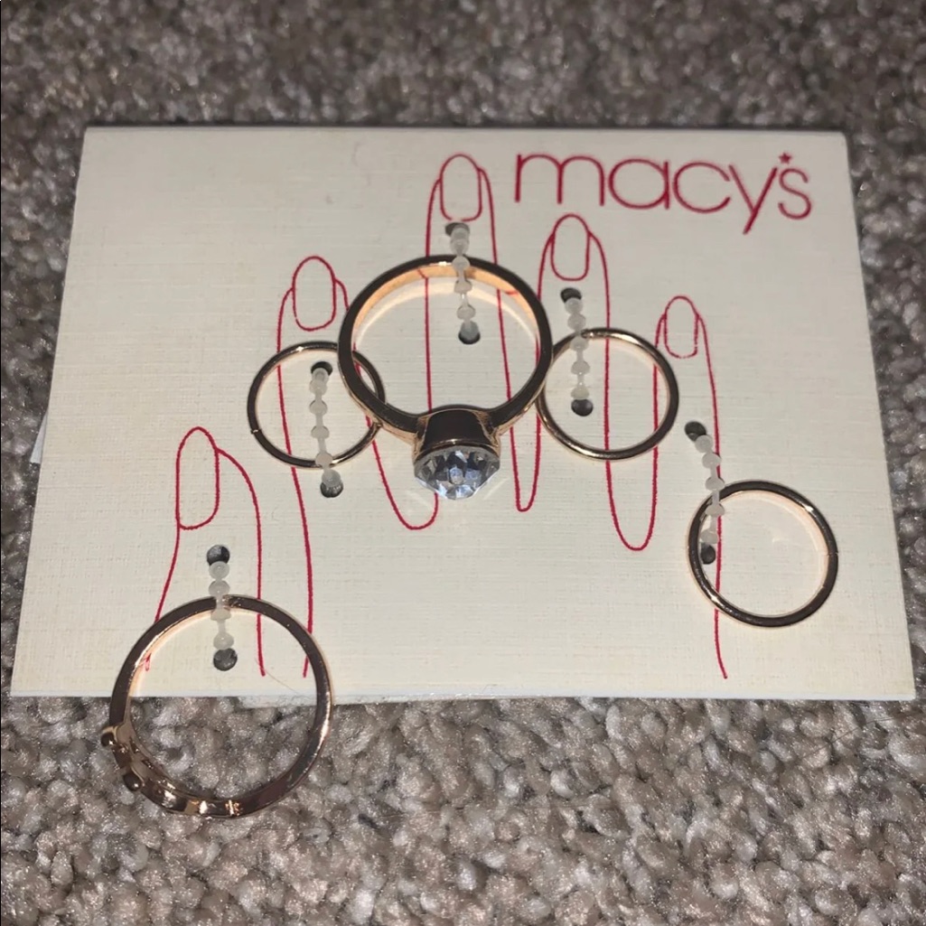 Macy’s Ring Set